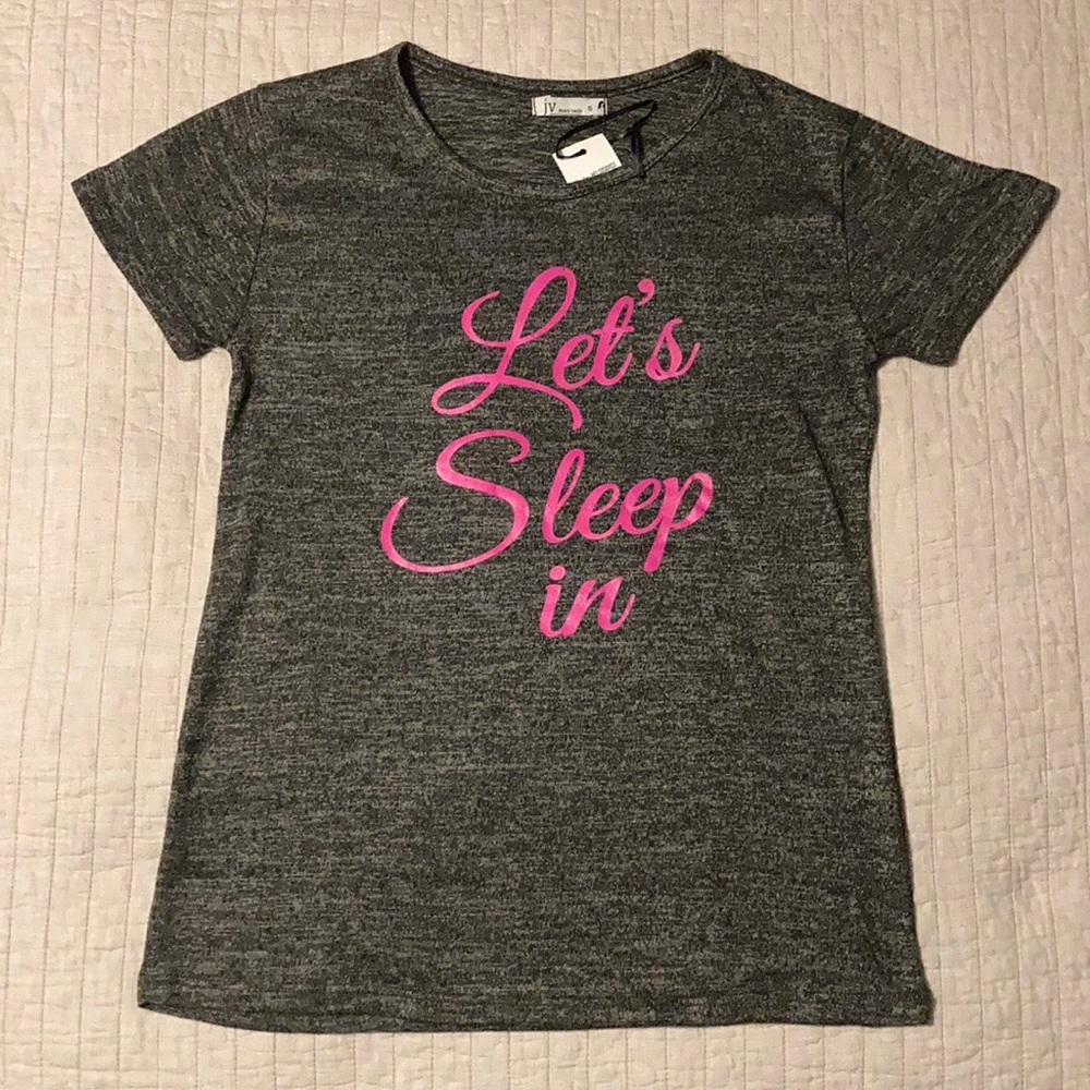 NWT Let’s Sleep In! Pajama Sweater